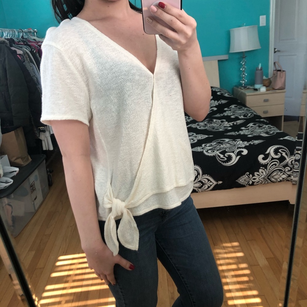 Madewell Texture & Thread Top Size Large - Picture 7 of 8